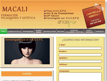 Tablet Screenshot of macali.net
